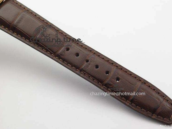 MIROTIME 0128 Fashionable Portuguese Real PR RG IW500701 ZF 1:1 Best Edition On Brown Leather Strap A52010 V 7302